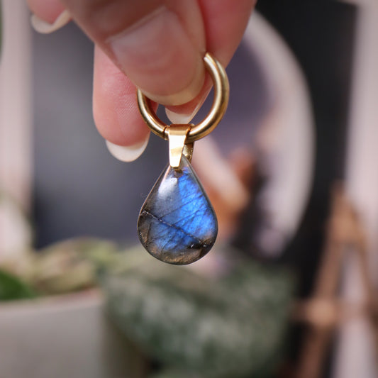 Mix & match☽ Goutte labradorite