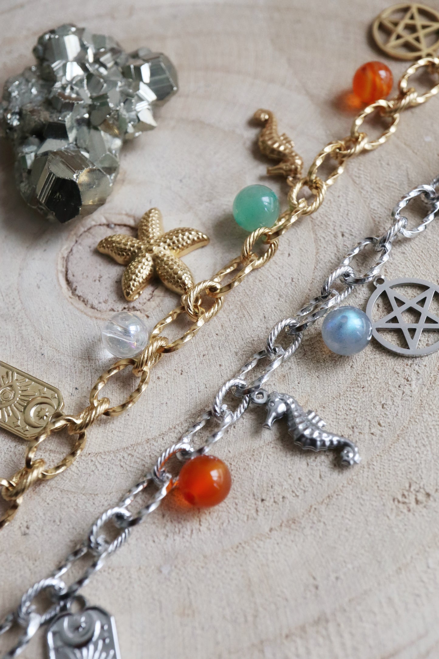 Bracelet Mix & Match ☽ Chaîne twist