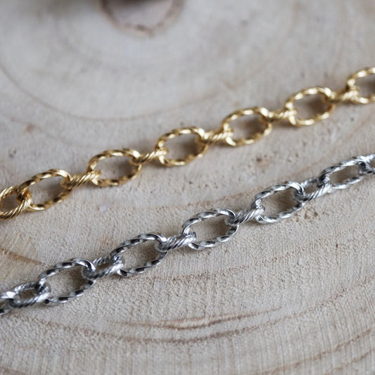 Bracelet Mix & Match ☽ Chaîne twist