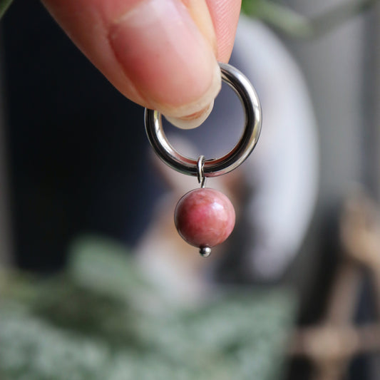 Mix & match☽ Perle rhodonite 8mm