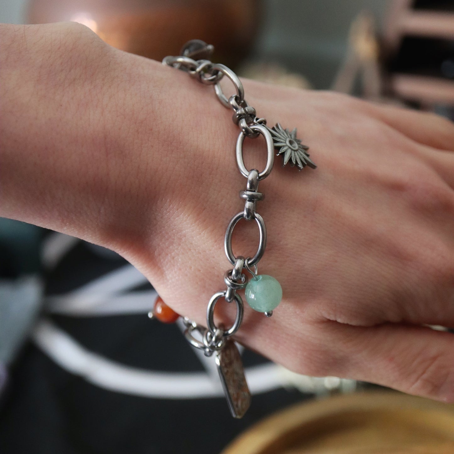 Bracelet Mix & Match ☽ Chaîne ovale