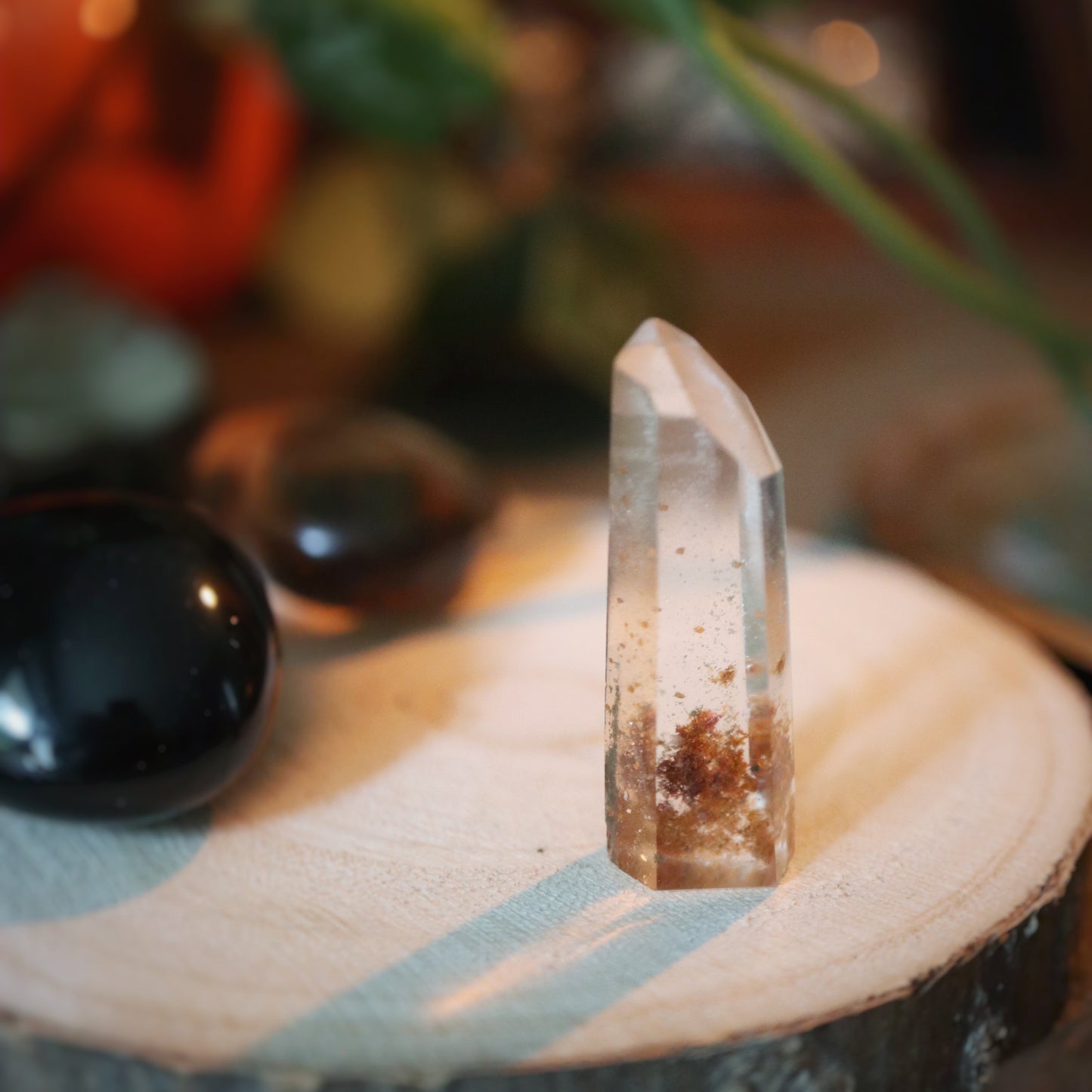 Quartz à inclusions d'hématite