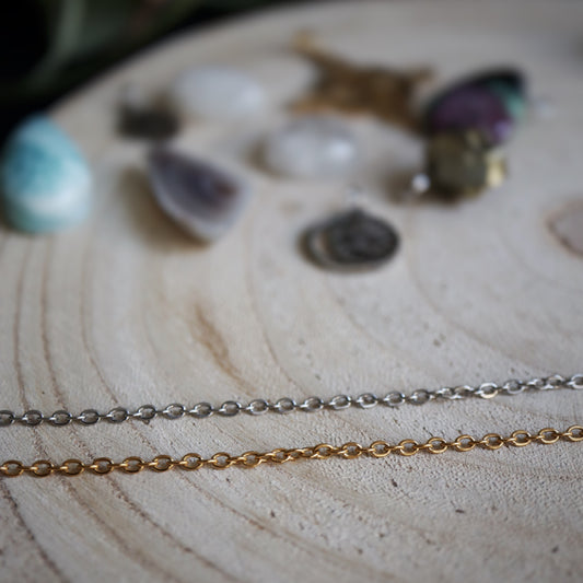 Talisman Mix & Match ☽ Chaîne forçat