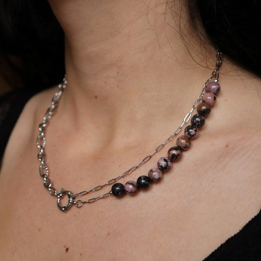 Collier Chaotic Witch☽ Argenté