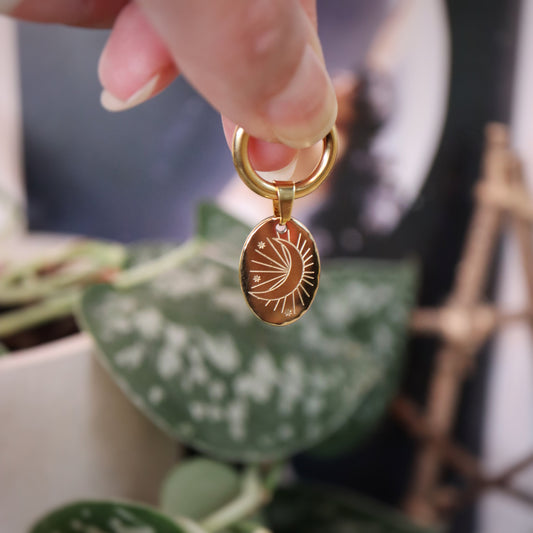 Mix & match ☽ Médaille lune