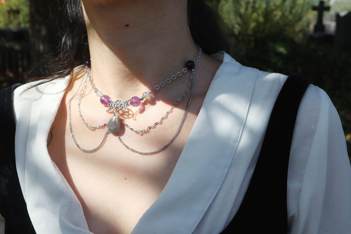 Collier Purple Reign