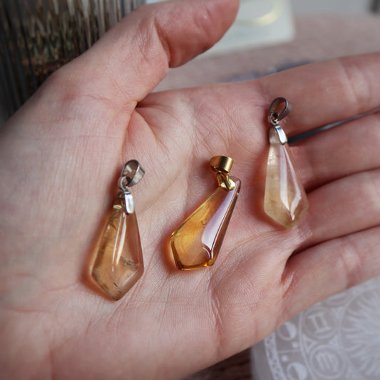 Pendentif Citrine