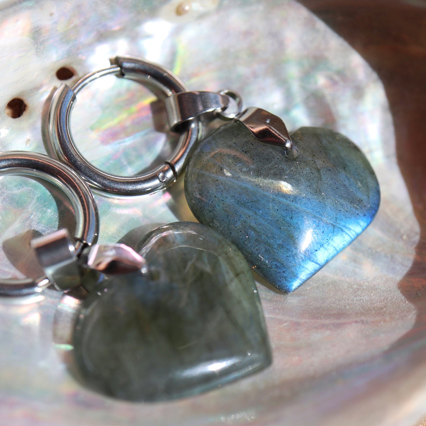 Boucles d'oreilles Heart of Stone