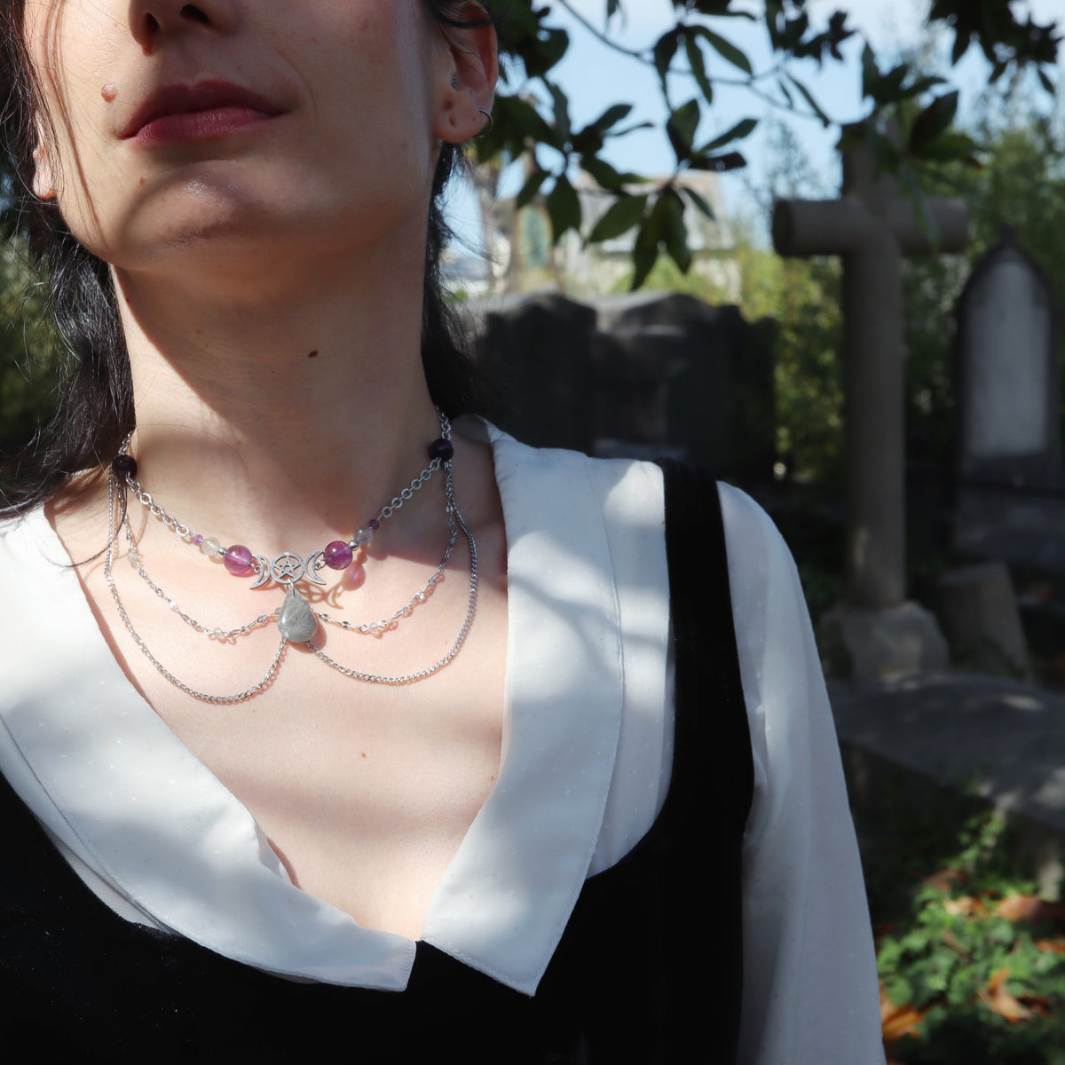 Collier Purple Reign