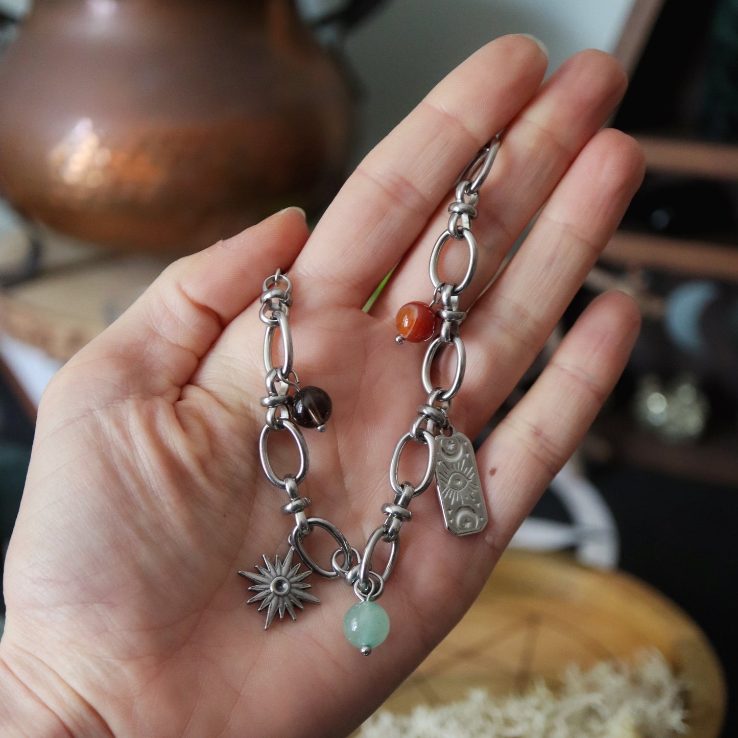 Bracelet Mix & Match ☽ Chaîne ovale