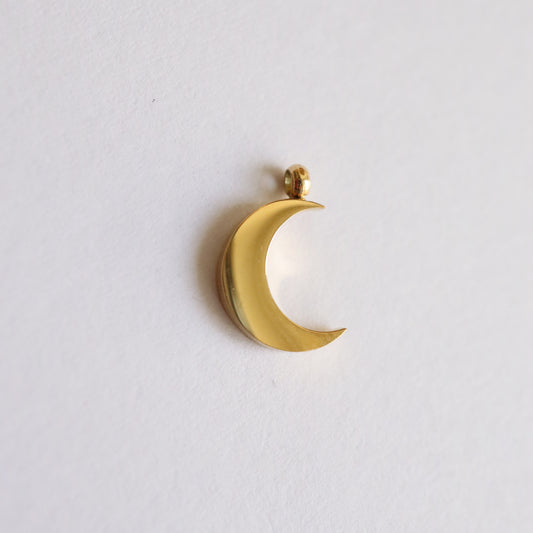 Mix & match ☽ Breloque mini lune