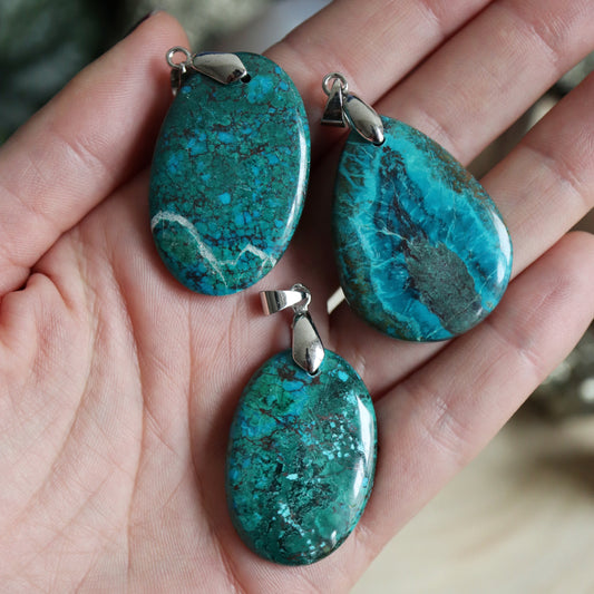 Pendentif Chrysocolle