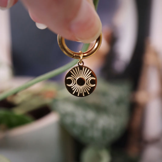 Mix & match ☽ Breloque triade lunaire