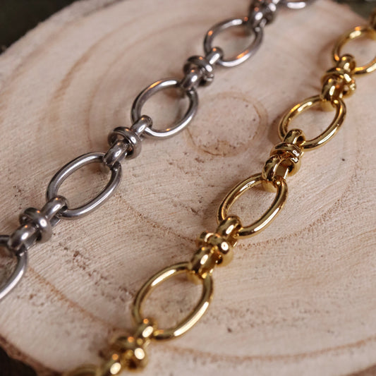 Bracelet Mix & Match ☽ Chaîne ovale
