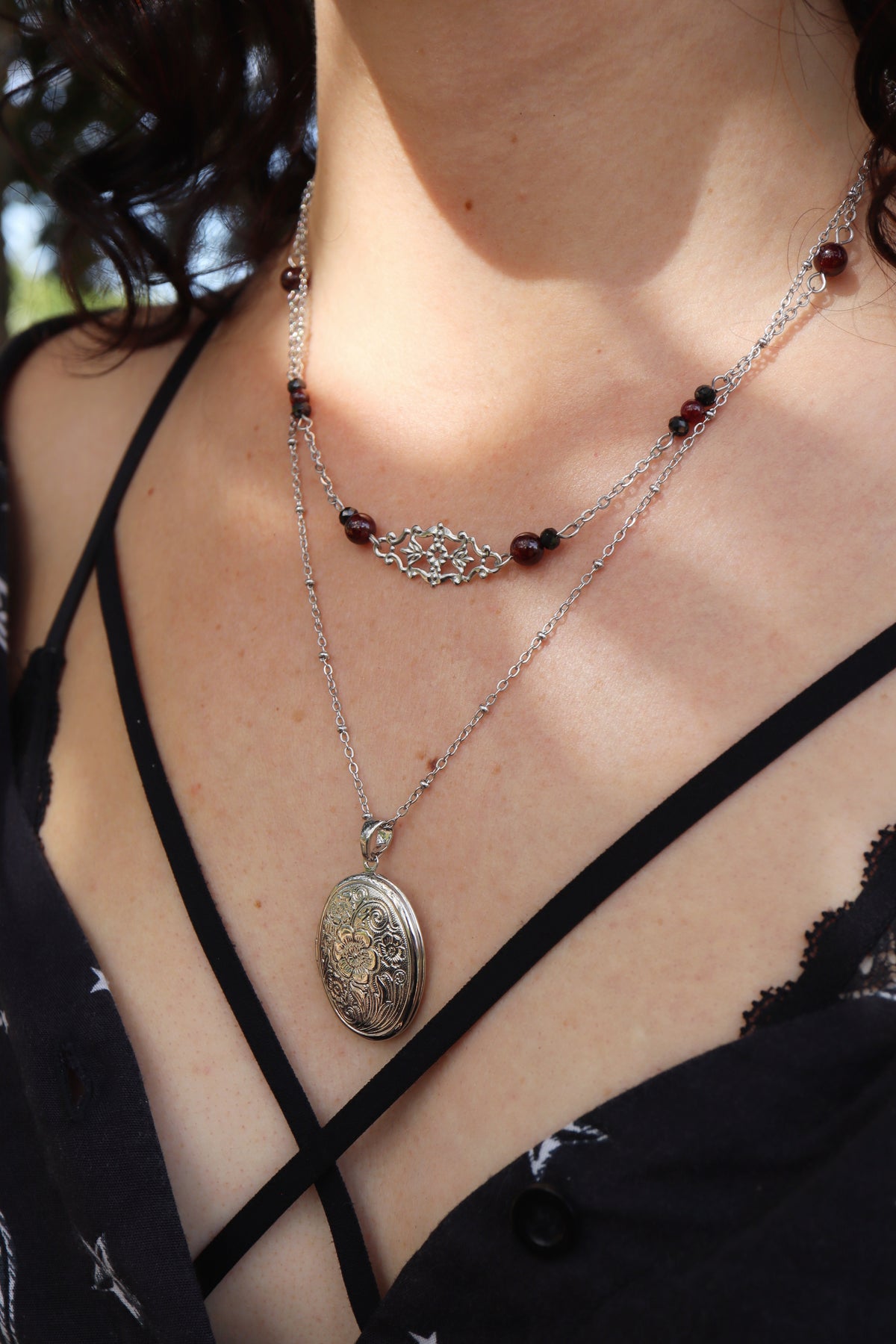 Collier Secret Locket