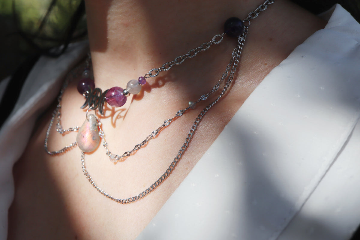 Collier Purple Reign
