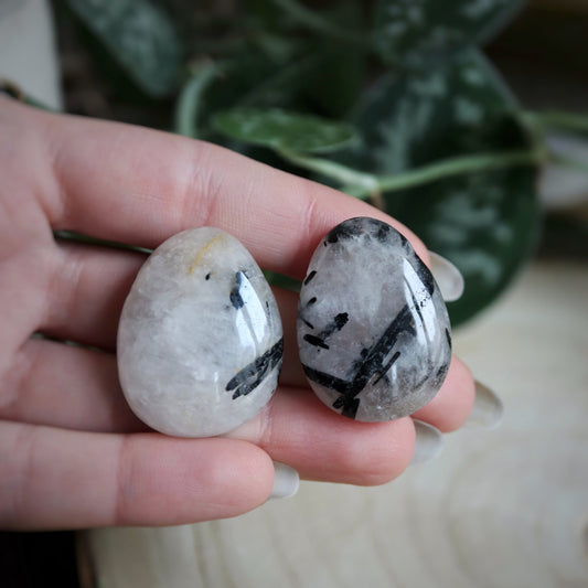 Pendentif Quartz tourmaline